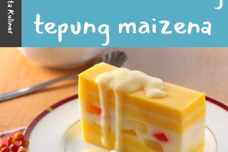 Membuat Puding tepung maizena (1)