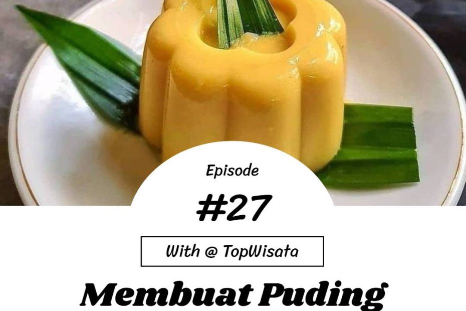 Membuat Puding tepung maizena (2)