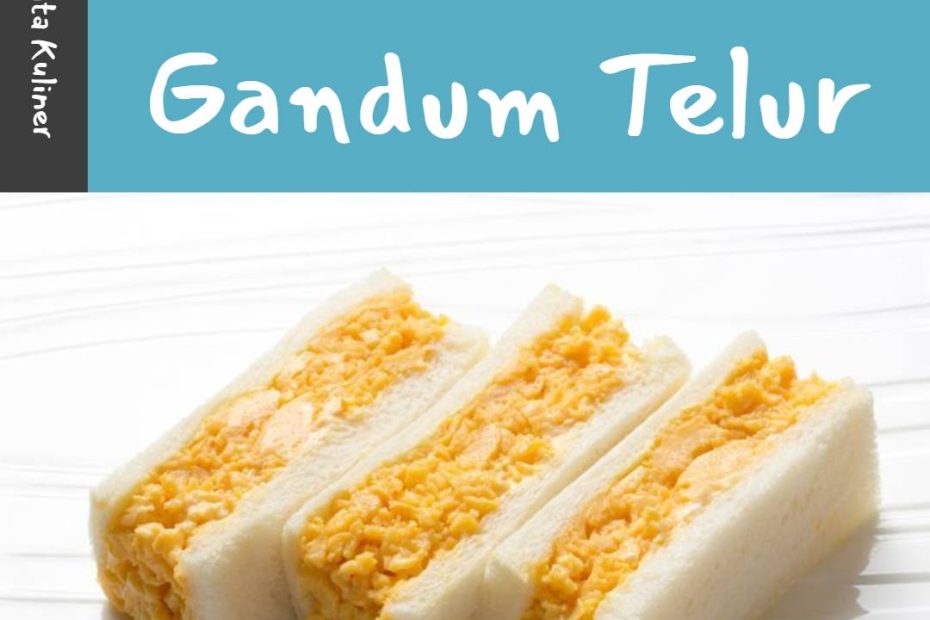Membuat Roti Gandum Telur (1)