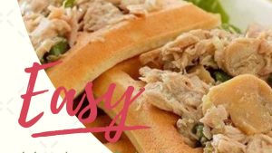 Membuat Salad kentang ikan tuna (2)