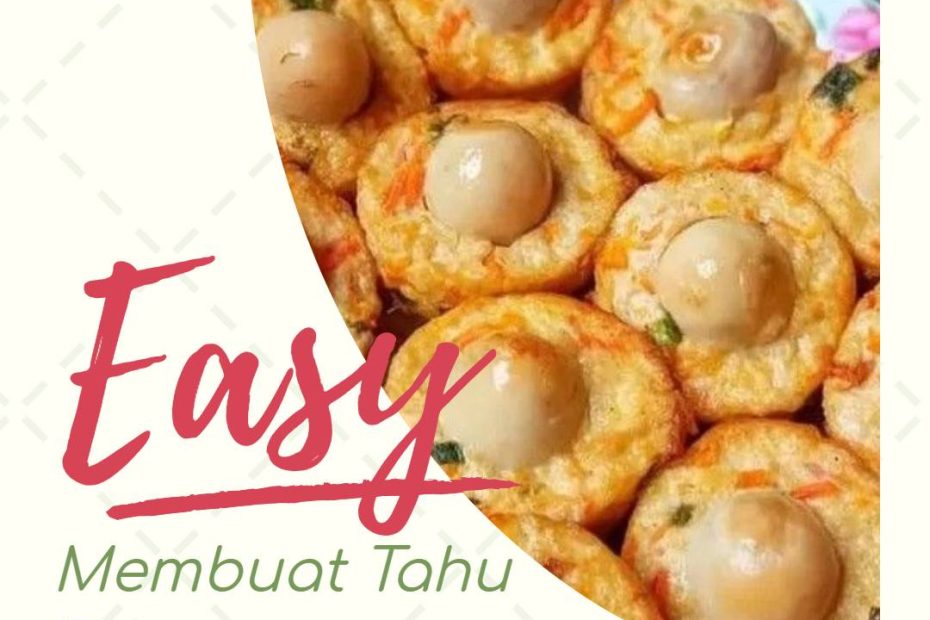 Membuat Tahu Telur (1)
