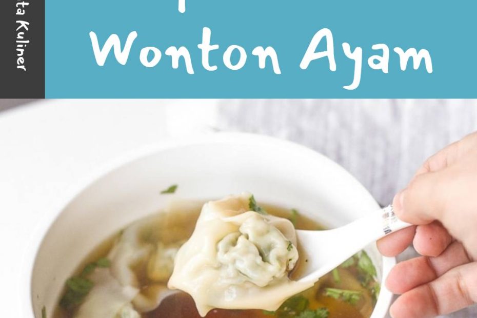 Membuat Wonton Ayam (2)