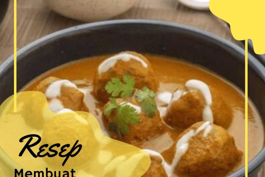 Membuat makanan Kofta (1)