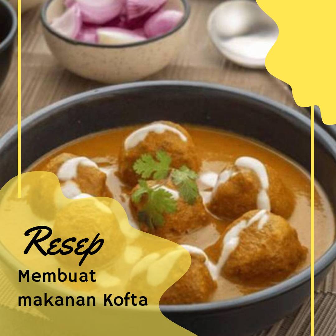 Membuat makanan Kofta (1)