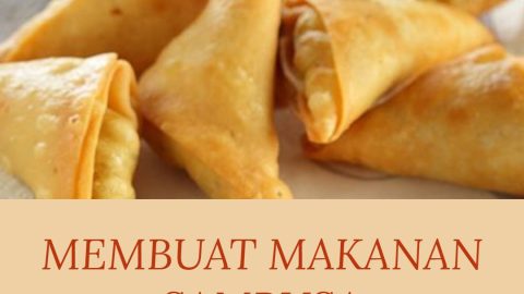 Membuat makanan Sambusa (1)