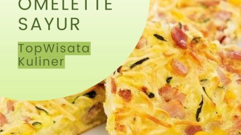 Membuat omelette sayur (1)