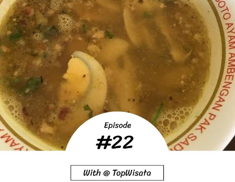 Membuat soto ayam ambengan ala Pak Sadi (1)