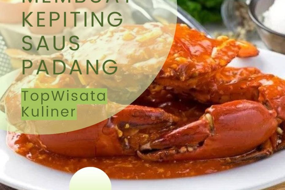 Resep membuat Kepiting Saus Padang (1)