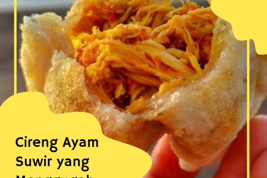 Cireng Ayam Suwir yang Menggugah Selera