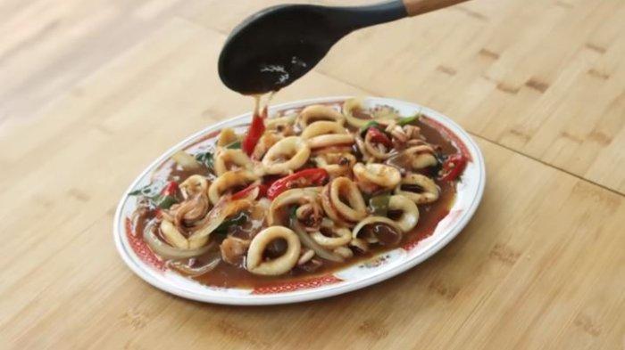 Cumi Saus Tiram