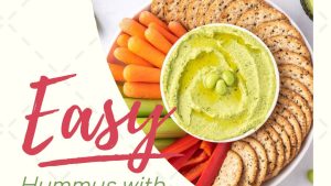Hummus with Veggie Sticks (2)