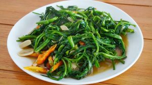 Tumis Kangkung Berbumbu Pedas1