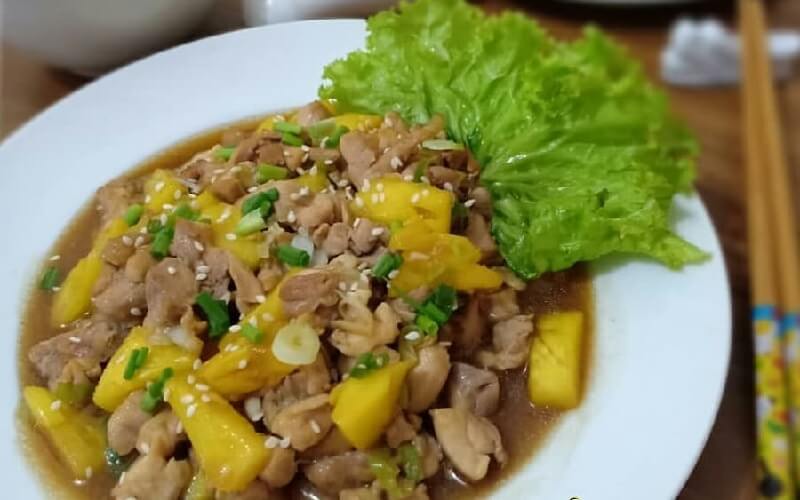Chicken Teriyaki dengan Sayuran Panggang