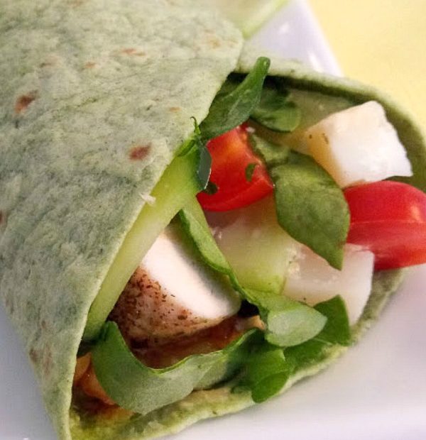 Greek Chicken Wrap