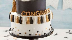 Mocha Graduation Cake Recipe