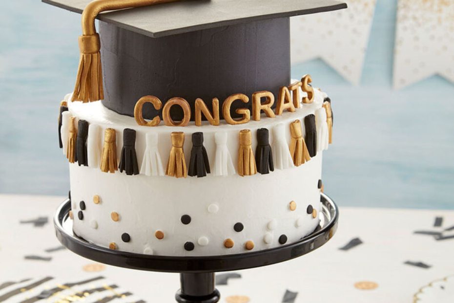 Mocha Graduation Cake Recipe