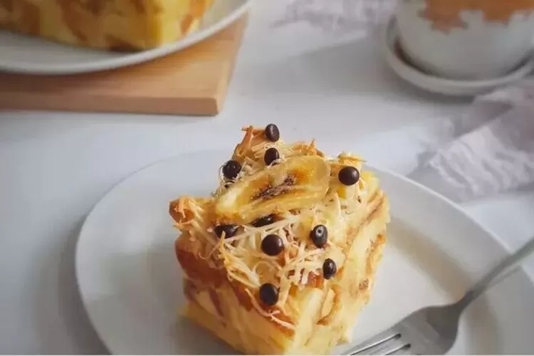 Puding Roti Tawar1