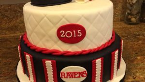 Red Velvet Graduation Cake1