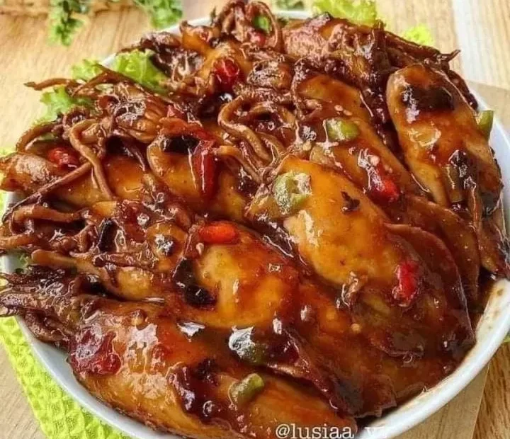 Cumi Asam Manis