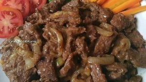 Daging Sapi Iris Tipis Teriyaki