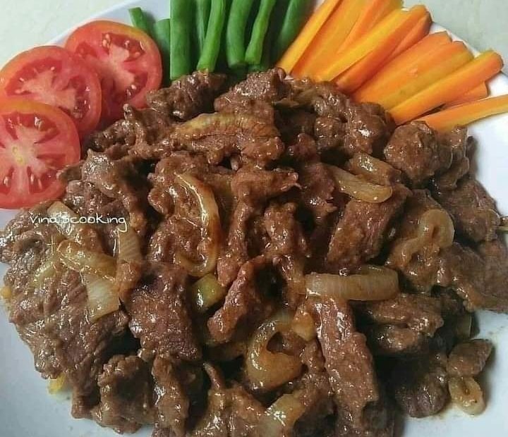 Daging Sapi Iris Tipis Teriyaki