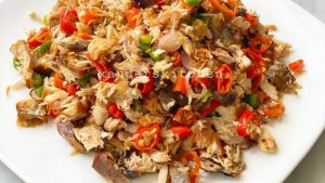 resep tongkol suwir