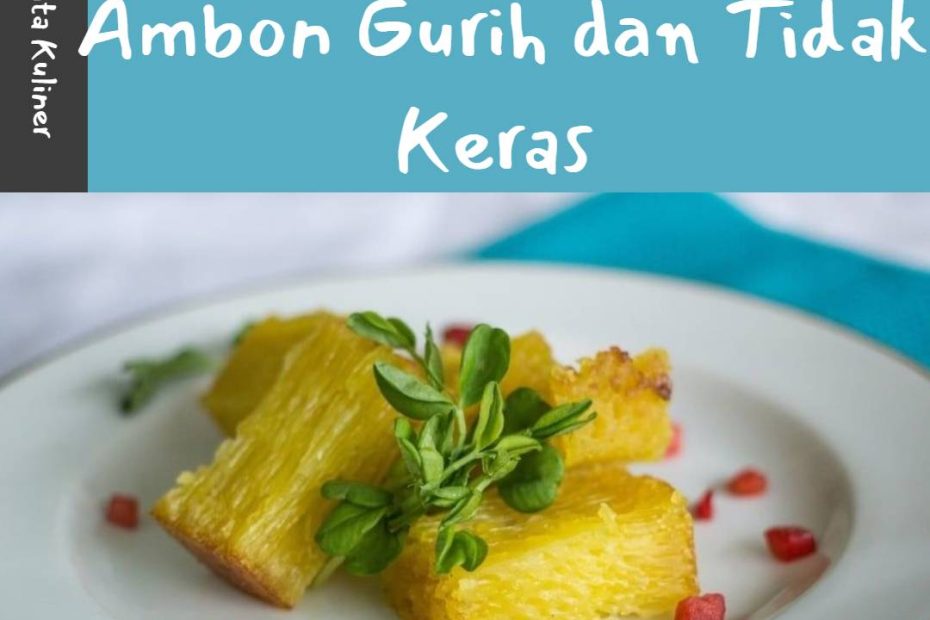 5 Tips Membuat Bika Ambon Gurih dan Tidak Keras
