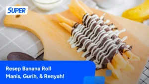 Cara Membuat Banana Roll