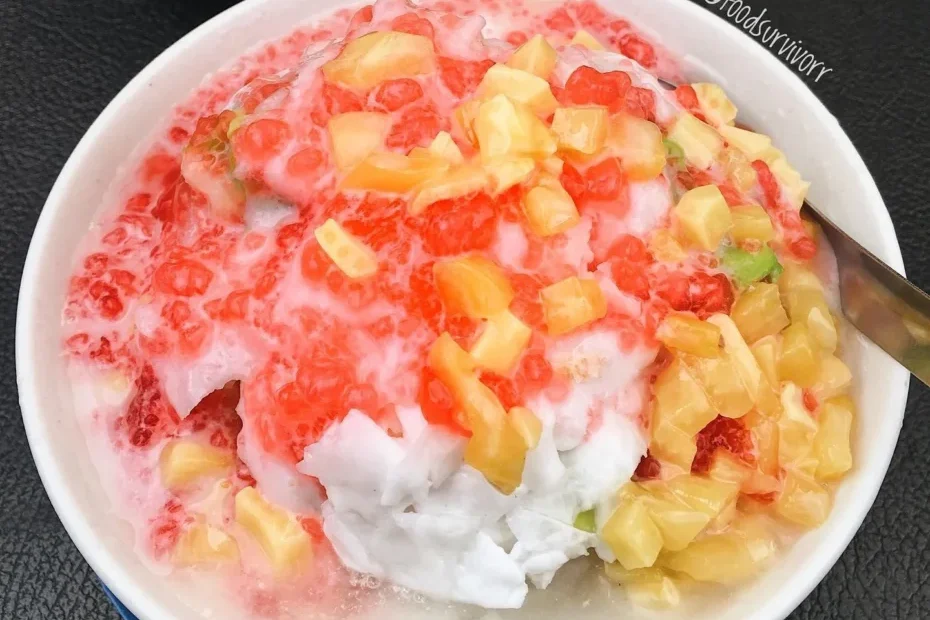 Cara Membuat Es Buah