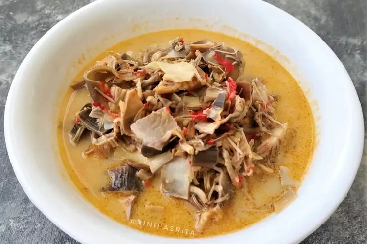 Cara Membuat Lodeh Jantung Pisang