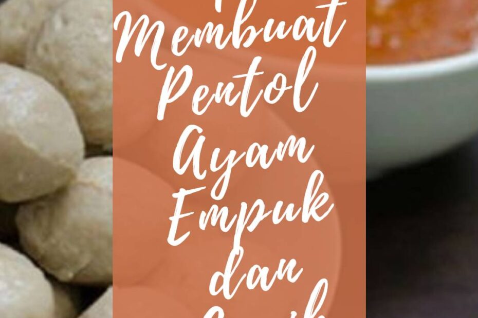 Tips Membuat Pentol Ayam Empuk dan Gurih