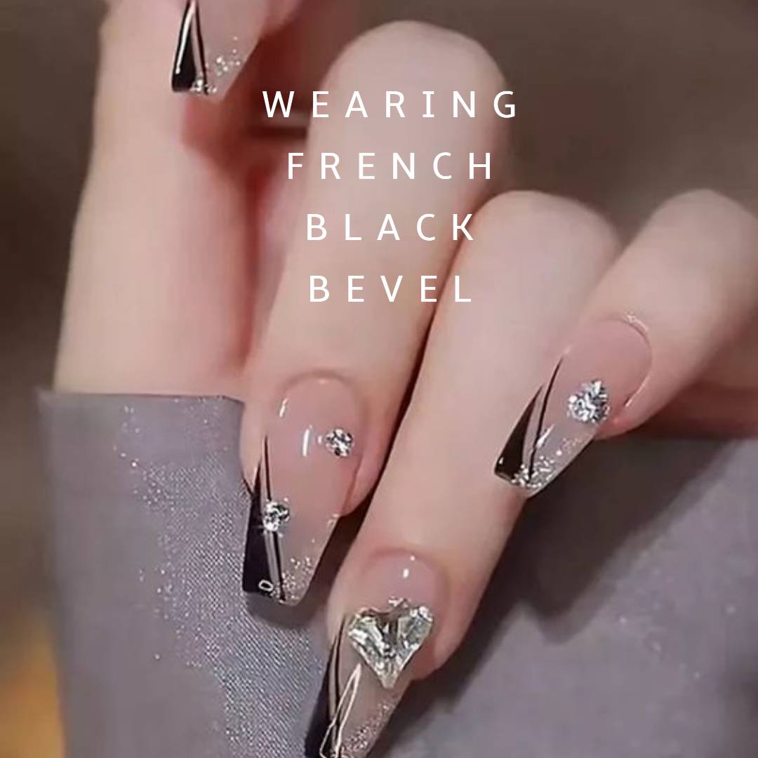 Wearing French Black Bevel