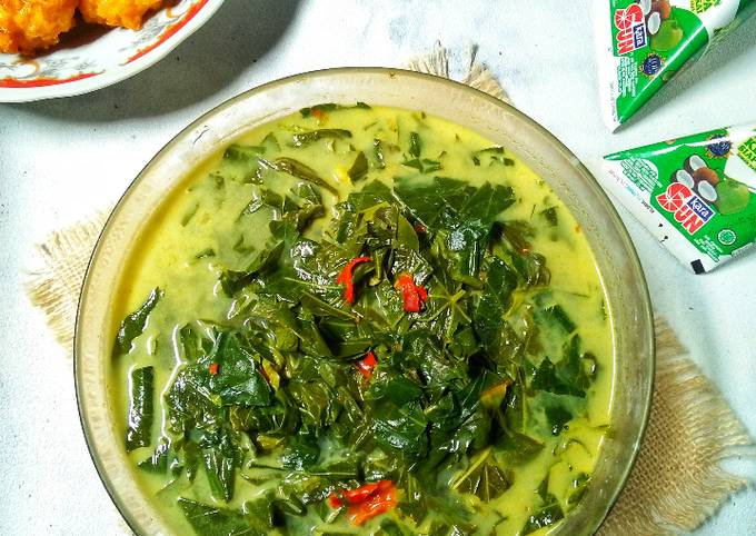Cara Membuat Gulai Daun Singkong1