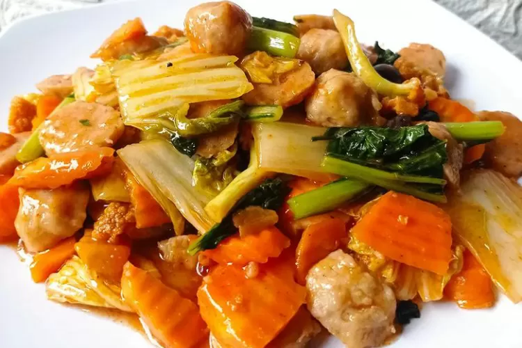 Cara membuat Capcay Goreng