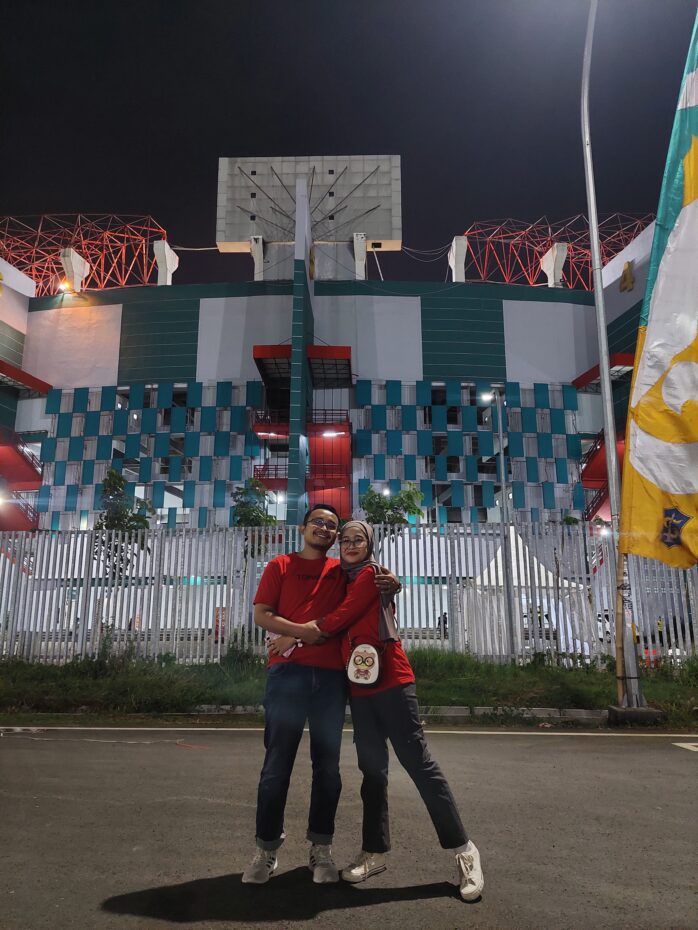 OOTD Nonton Bola Timnas