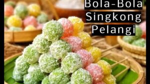 Bola-Bola Singkong Pelangi