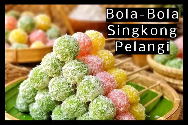Bola-Bola Singkong Pelangi