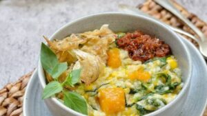 Cara Membuat Bubur Manado