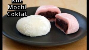 Cara Membuat Kue Mochi Coklat (1)