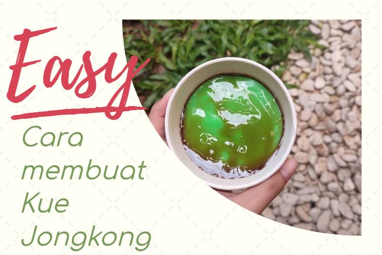 Cara membuat Kue Jongkong (1)