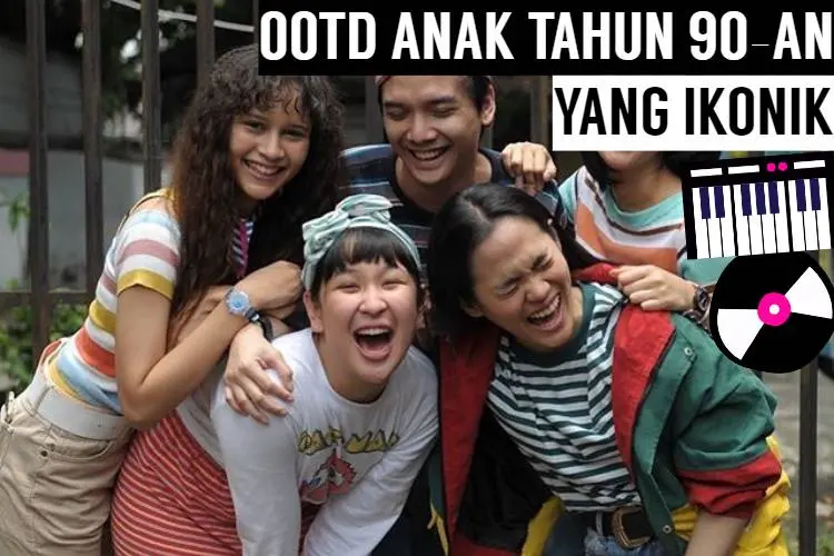 OOTD Anak Tahun 90-an yang ikonik