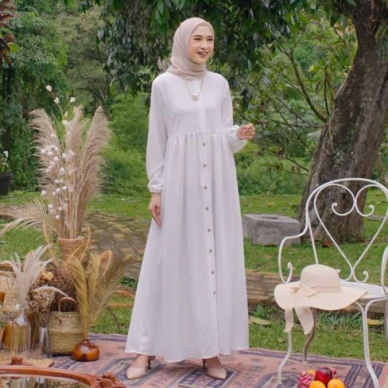 OOTD Gamis Putih2
