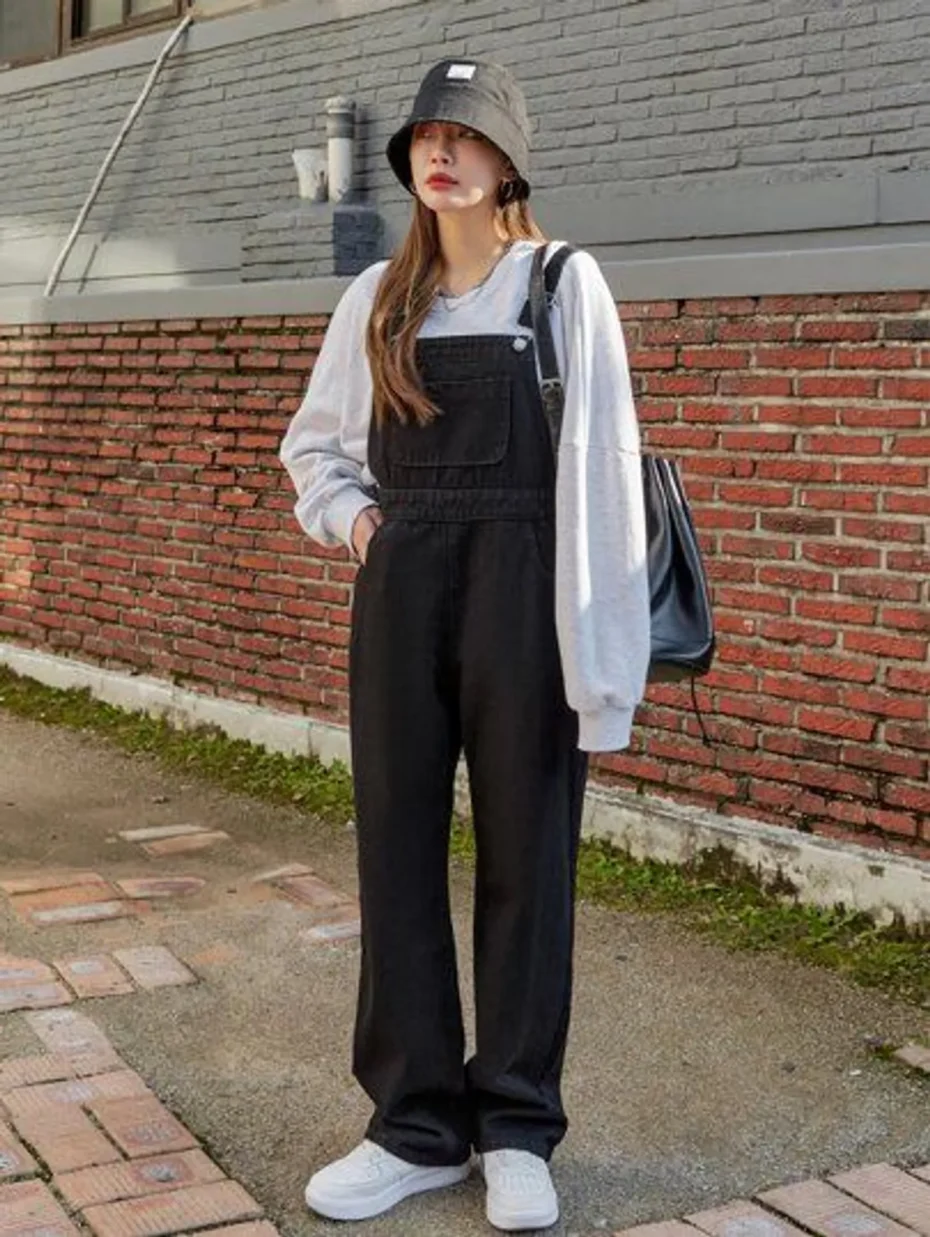 OOTD Jumpsuit Hitam
