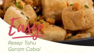 Resep Tahu Garam Cabai (1)