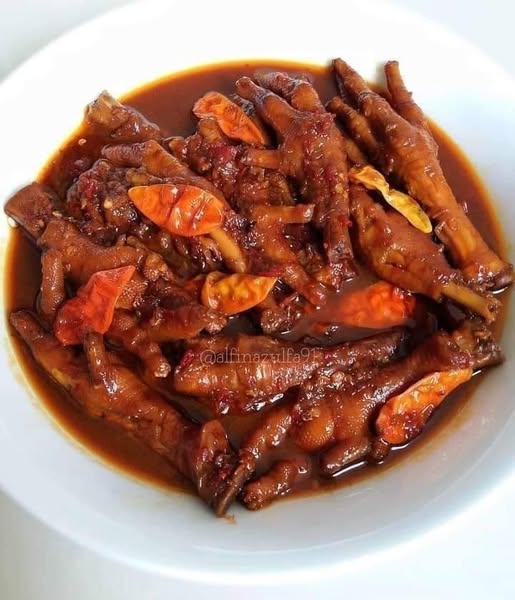 Resep ceker kecap pedas1