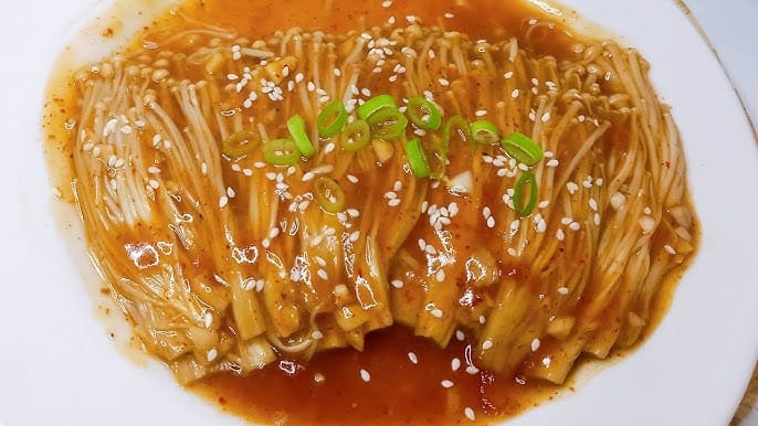 Resep Jamur Enoki Pedas3