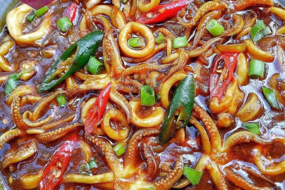Resep Cumi Saus Tiram
