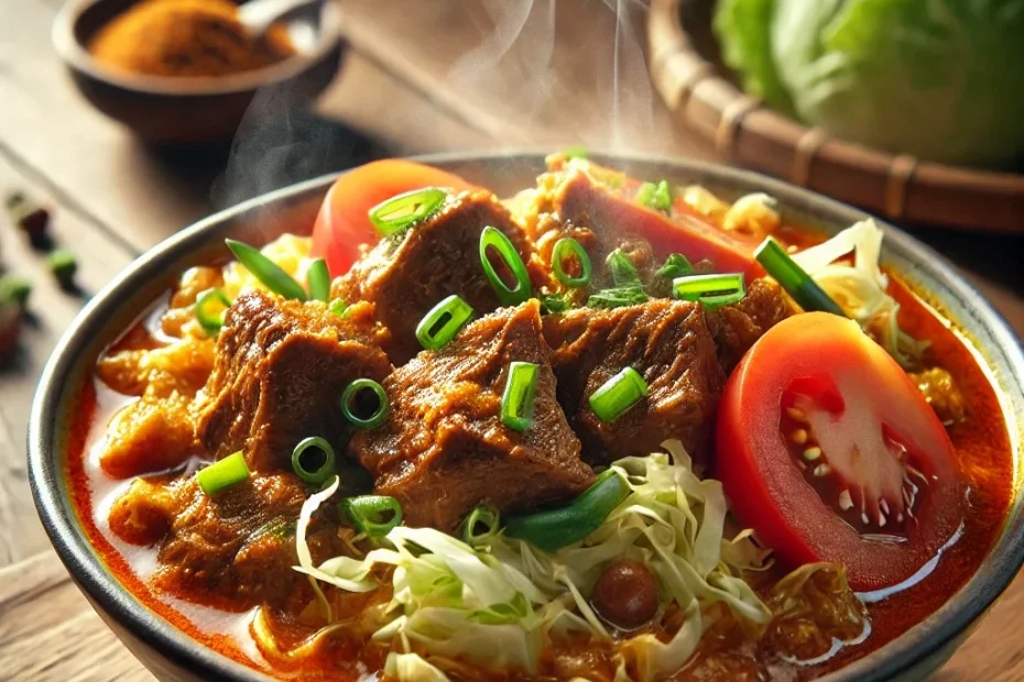 gambar tongseng kambing lezat
