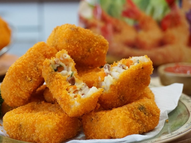 resep nugget ayam wortel