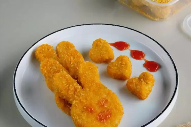 resep nugget ayam wortel